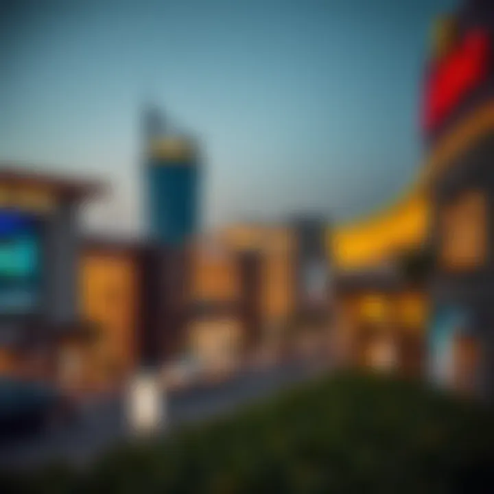 Future development plans around Al Qouz Mall highlighting upcoming projects and expansions.