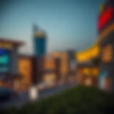 Future Developments near Al Qouz Mall Future development plans around Al Qouz Mall highlighting upcoming projects and expansions.