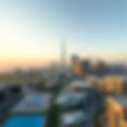 Scenic view of Al Rigga's skyline