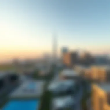 Scenic view of Al Rigga's skyline