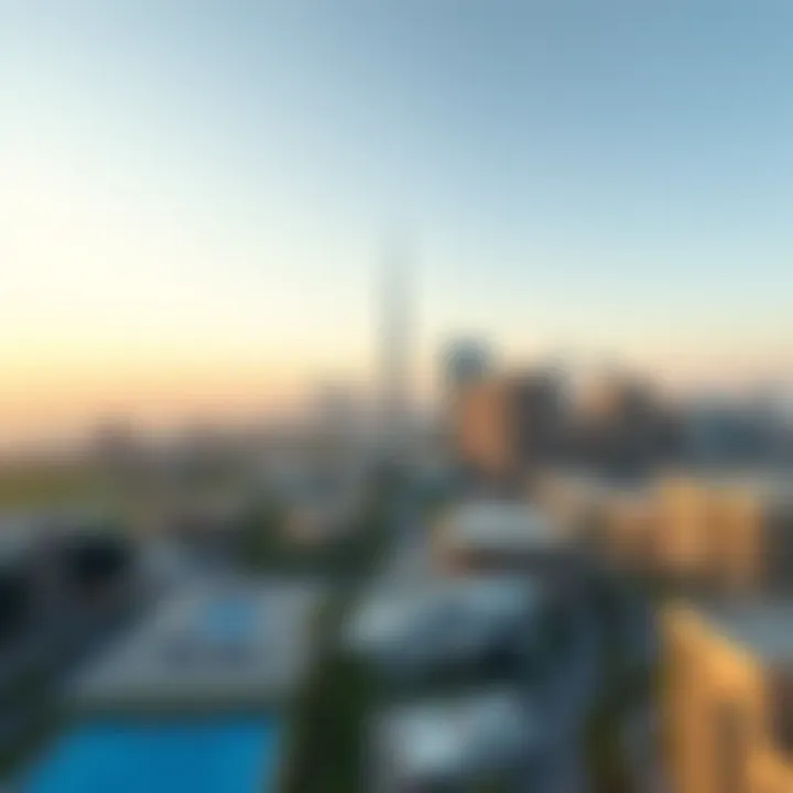 Scenic view of Al Rigga's skyline