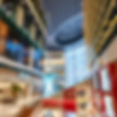 Commercial Hubs in Dubai Vibrant commercial hub illustrating modern business spaces