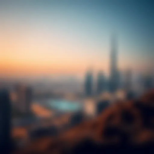Skyline of Luxury: Dubai's Property Landscape A panoramic view of Dubai's skyline showcasing luxury properties