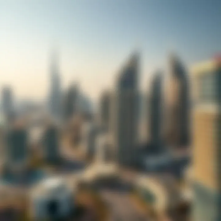 Dubai Real Estate Market Overview Dubai skyline with real estate highlights
