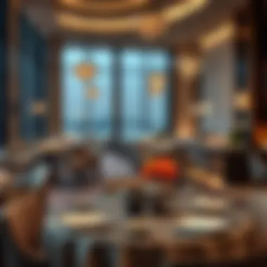 Elegant Dining Experience at Element by Westin Al Jaddaf Elegant dining area in Element by Westin Al Jaddaf with gourmet offerings