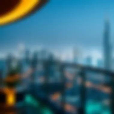 Stunning Panoramic View from Element by Westin Al Jaddaf Panoramic view from Element by Westin Al Jaddaf highlighting Dubai's skyline