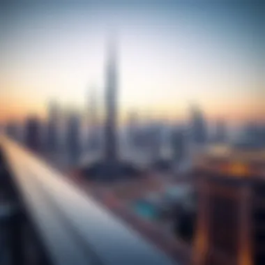 Dubai Skyline: The Emaar Influence Panoramic view of Dubai's skyline featuring Emaar properties
