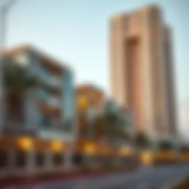 Real Estate Developments in Al Badaa Satwa Images of modern residential developments reflecting the real estate potential in Al Badaa Satwa