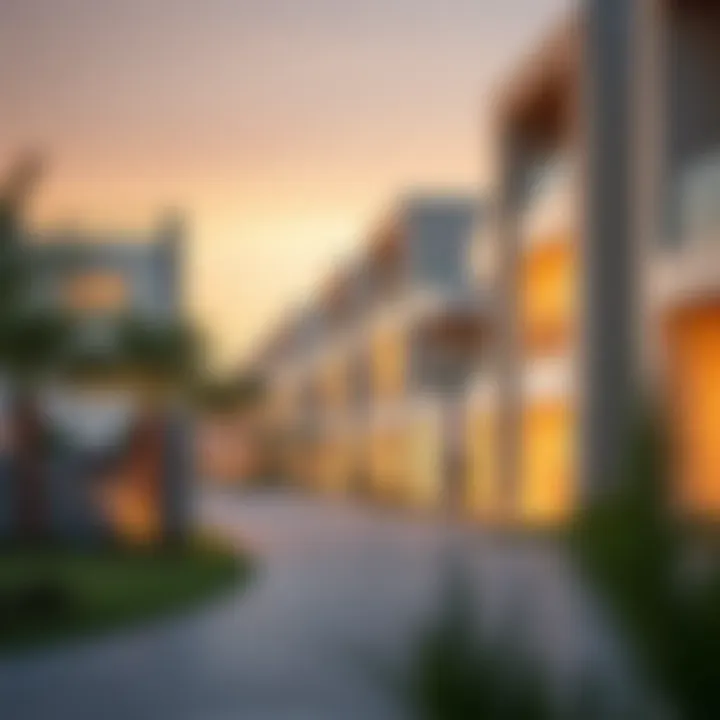 Residential Developments in Al Meena Modern residential developments in Al Meena highlighting real estate opportunities