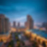 Panoramic View of Al Nasr Square Block B A panoramic view of Al Nasr Square Block B showcasing its modern architecture