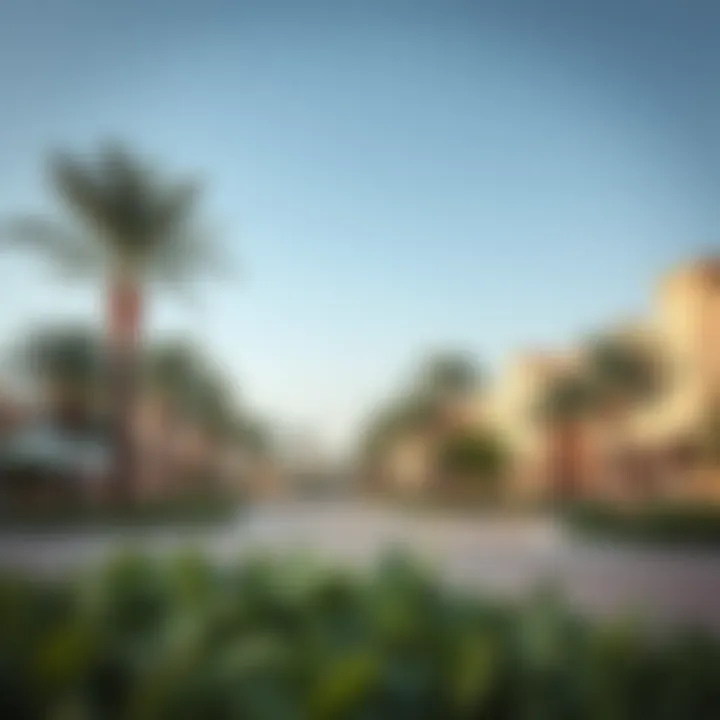 Community Park in Al Quoz A serene park in Al Quoz offering a glimpse into the community's lifestyle.