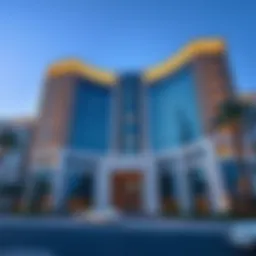 Stunning architectural view of Al Ward Building