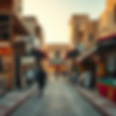 Cultural Richness in Local Markets of Al Warsan 3 Local markets and shops reflecting the neighborhood's cultural richness