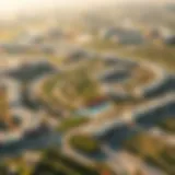 Aerial view of Arabian Ranches 2 showcasing its layout and greenery