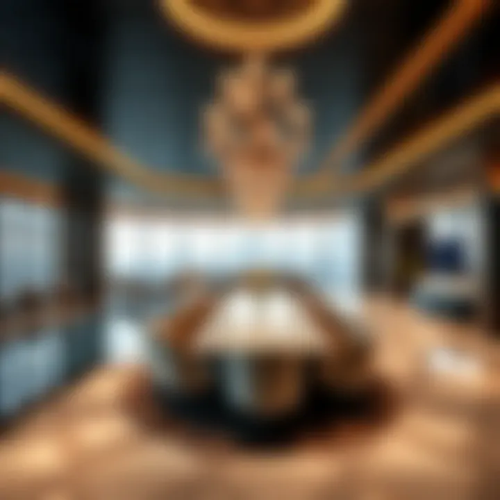 Luxurious Amenities of Damac Business Tower Amenities and facilities in Damac Business Tower emphasizing luxury