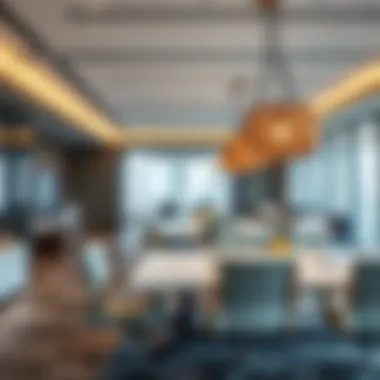 Sophisticated Office Interior at Damac Business Tower Interior office space within Damac Business Tower highlighting workspace design