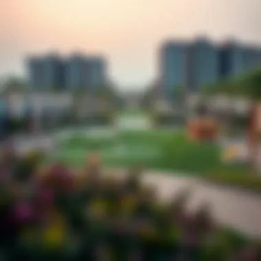 Recreational Amenities Including Golf Course in Damac Hills 2 Recreational facilities at Damac Hills 2, including a golf course