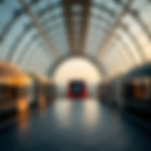 Exploring Dubai Frame Metro Station: A Nexus of Architecture and Urban Mobility Introduction