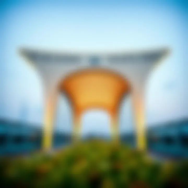 Exploring Dubai Frame Metro Station: A Nexus of Architecture and Urban Mobility Summary