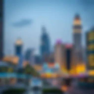 Technological Growth in Dubai Internet City Infographic depicting the growth of technology firms in Dubai Internet City