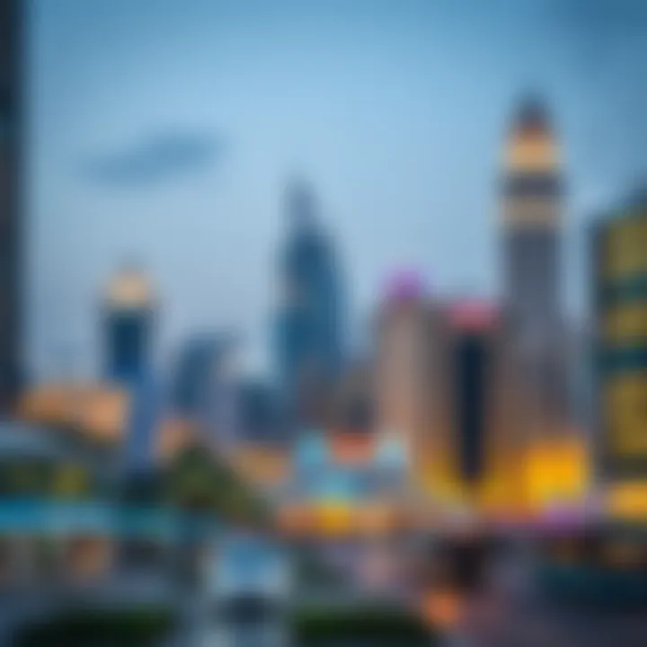 Technological Growth in Dubai Internet City Infographic depicting the growth of technology firms in Dubai Internet City