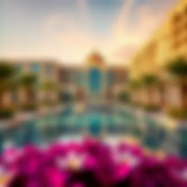 Architectural Marvel of a Dubai Resort Architectural marvel of a Dubai resort