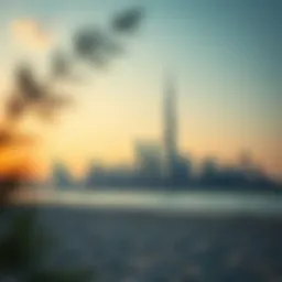 Stunning skyline of Dubai featuring Ellington Properties' developments