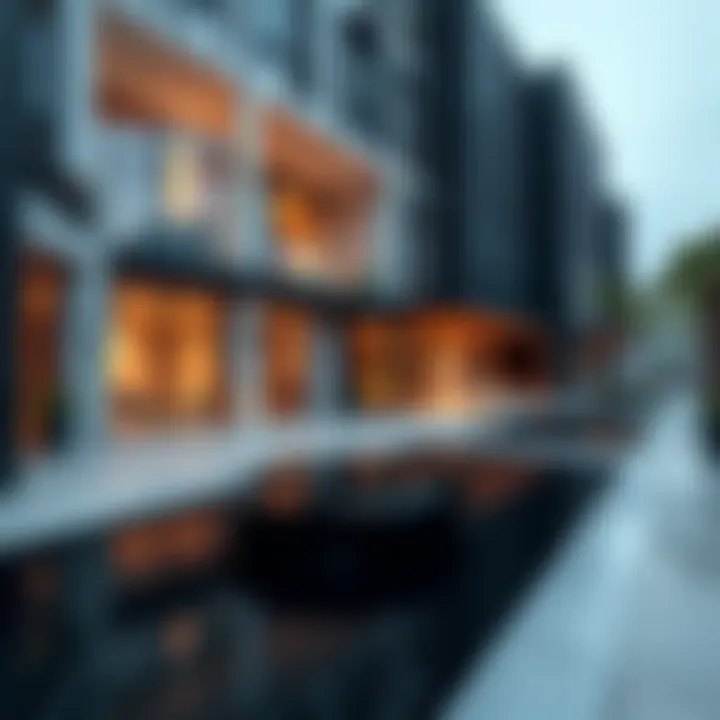 Modern boutique hotel highlighting unique design