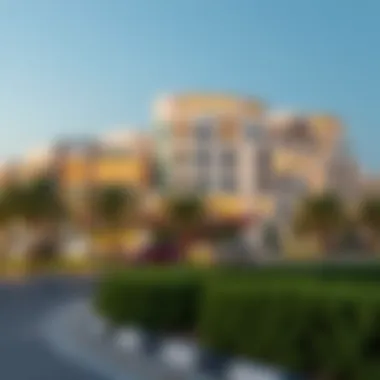 Residential Buildings in Nahda Modern residential buildings highlighting Nahda's real estate potential