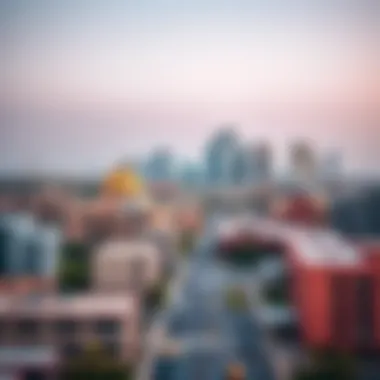 Panoramic View of Nahda's Skyline A panoramic view of Nahda showcasing its skyline and architectural diversity