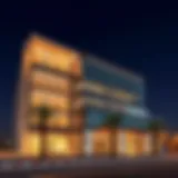 Modern Architecture of Sadaf Business Center Exterior view of Sadaf Business Center showcasing modern architecture
