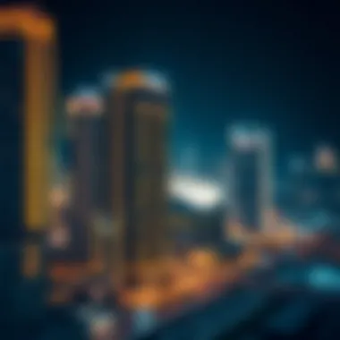 Strategic Location of Sadaf in Dubai Map illustrating the strategic location of Sadaf Business Center in Dubai