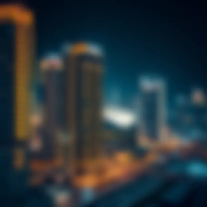 Strategic Location of Sadaf in Dubai Map illustrating the strategic location of Sadaf Business Center in Dubai