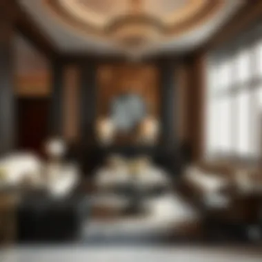 Luxurious Interiors of St. Regis Residences Luxurious interior of a St. Regis Residence with high-end finishes