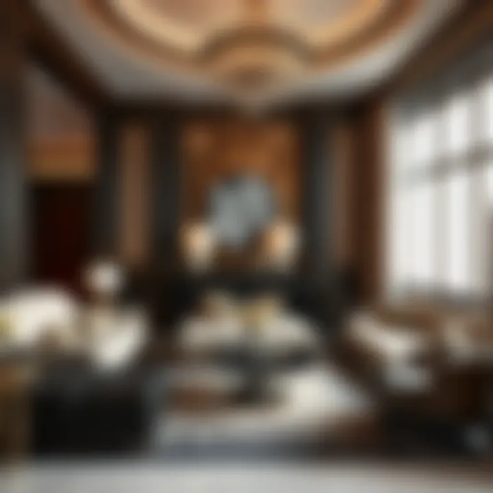 Luxurious Interiors of St. Regis Residences Luxurious interior of a St. Regis Residence with high-end finishes