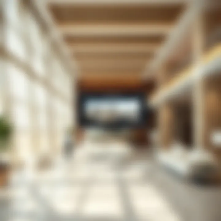 Digital Interface for Real Estate Transactions A digital interface showcasing real estate transactions