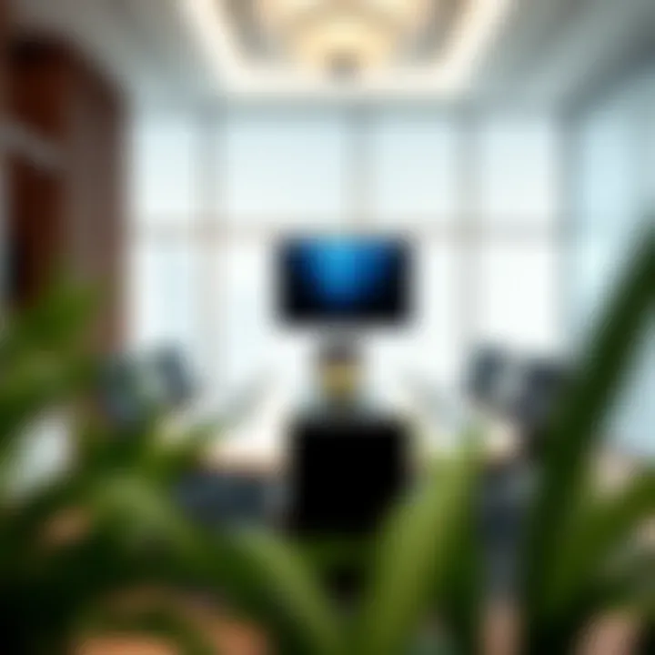 Meeting room at ADGM fostering business discussions