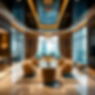 Luxurious Interiors of Jumeirah Garden Building 1 Interior design features of Jumeirah Garden Building 1 reflecting luxury and modernity
