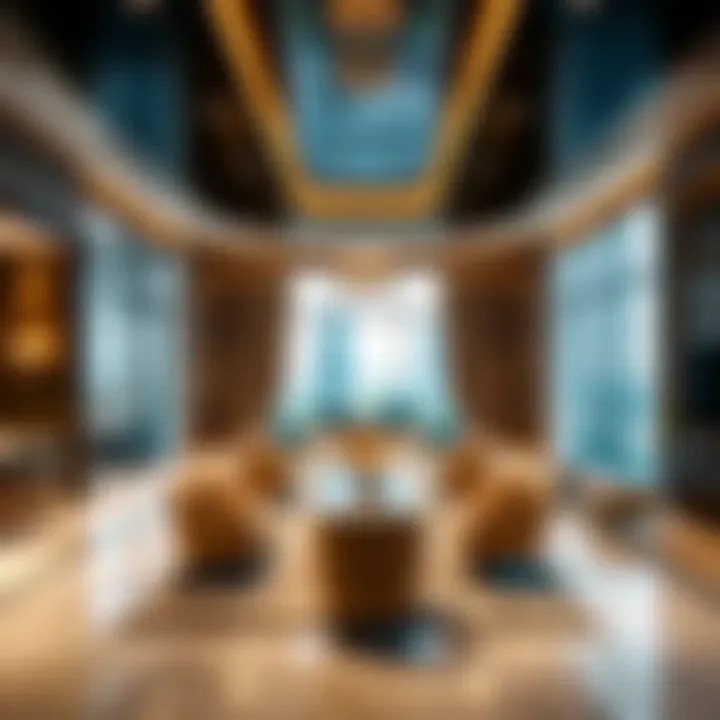 Luxurious Interiors of Jumeirah Garden Building 1 Interior design features of Jumeirah Garden Building 1 reflecting luxury and modernity