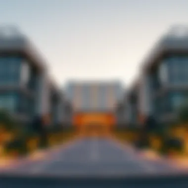 Modern Architecture in UAE's Real Estate Market Modern architecture symbolizing UAE's real estate market