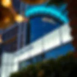 Stunning facade of The One Hotel JVC showcasing modern architecture