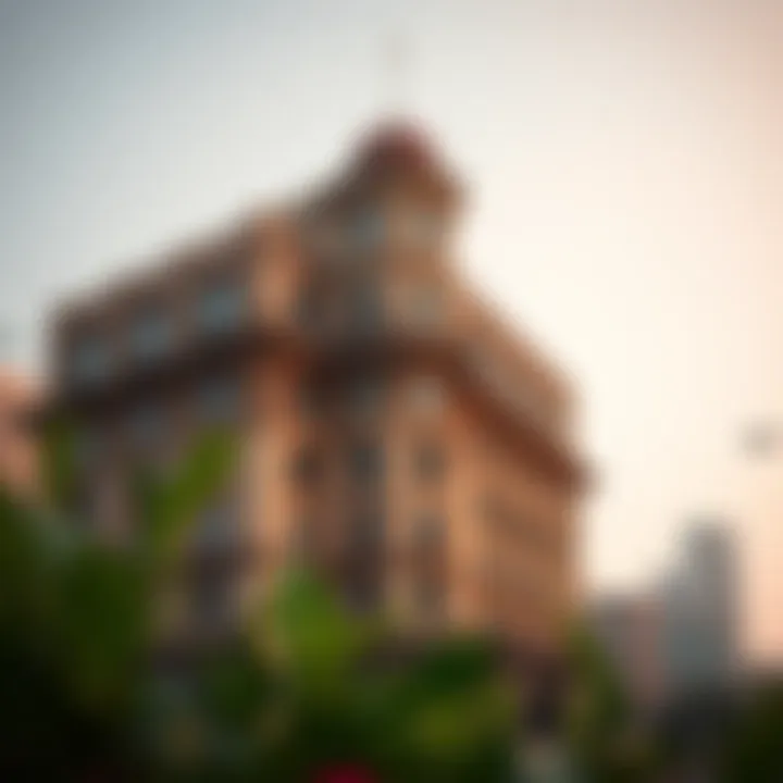 Community impact and surrounding environment of Warsan Building