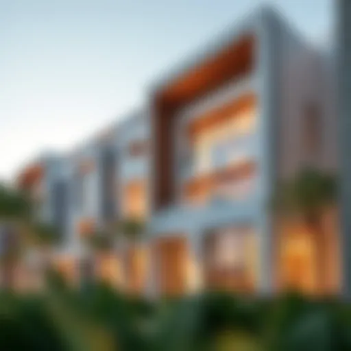 Modern Architectural Design of Ghoroob Mirdif Modern architectural exterior of Ghoroob Mirdif