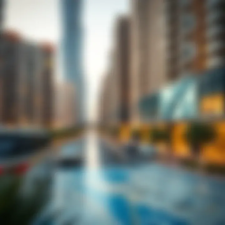 Navigating Dubai's Neighborhoods A map of Dubai highlighting neighborhoods