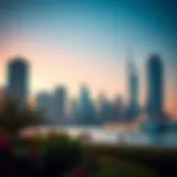 The Diverse Architecture of Dubai Dubai skyline showcasing diverse architecture