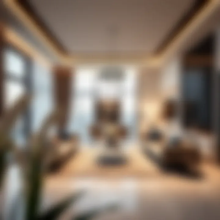 Stylish interior design of a Mira Estate home