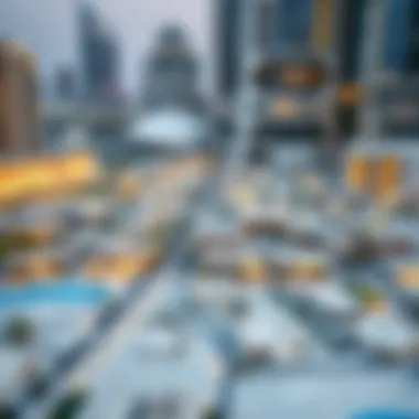 Exploring Dubai's Neighborhoods A detailed map highlighting various neighborhoods in Dubai
