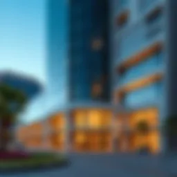 Architectural design of Polo Building showcasing modern aesthetics