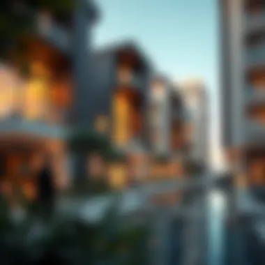 Modern residential development in Dubai showcasing innovative architecture