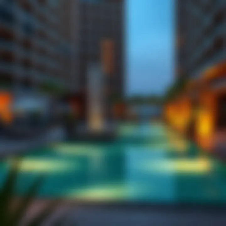 Amenities at Ritz Residence including pool and recreational areas